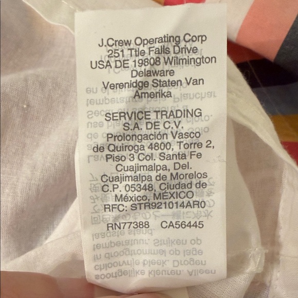 J. Crew Multicolor Striped Tiered Dress - Picture 9 of 9